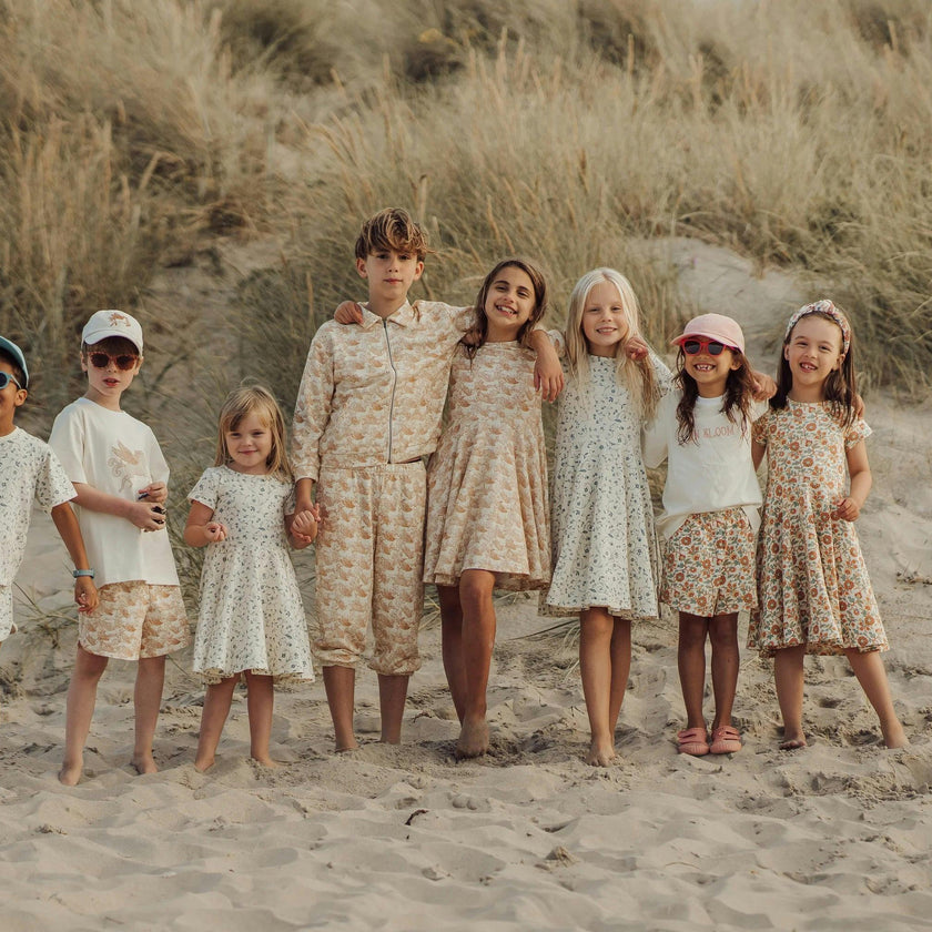 Sweetheart Twirl Dress | Organic Cotton Jersey - In Bloom