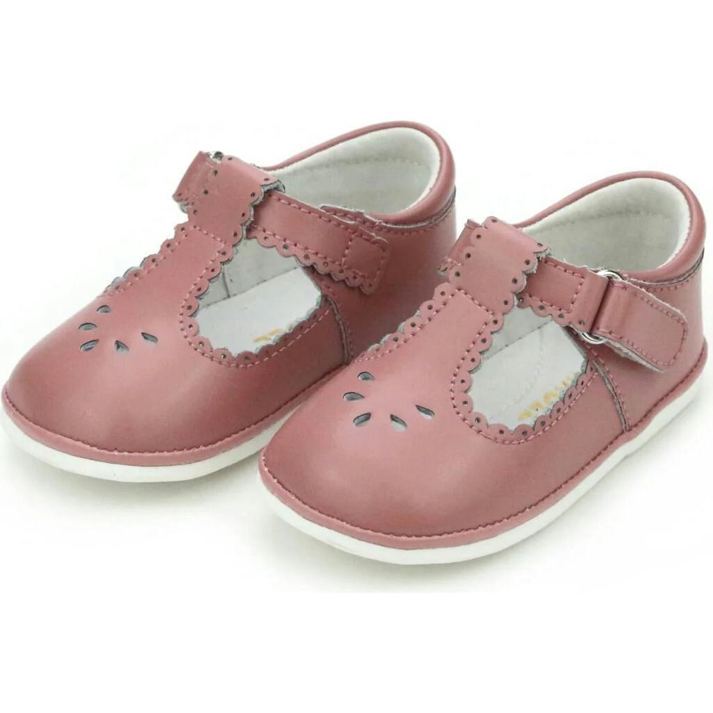 Dottie Scalloped T-Strap Mary Jane (Baby)
