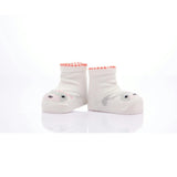 Orange 3pc Hello Bunny Socks Set