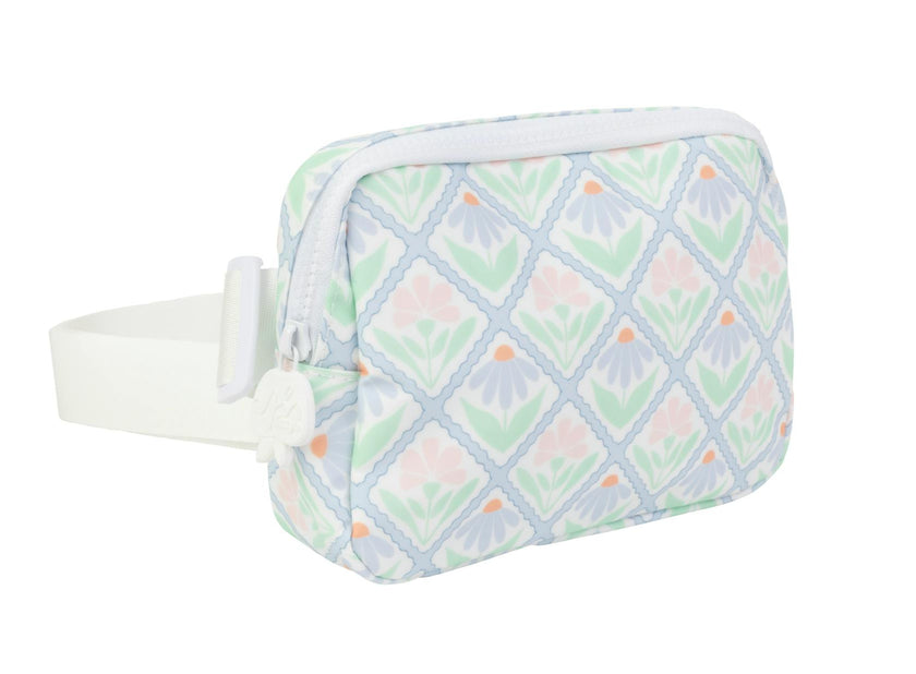 The Crossover Belt Bag in Pastel Floral