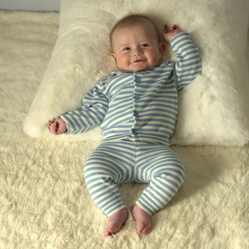 Striped Knitted Set