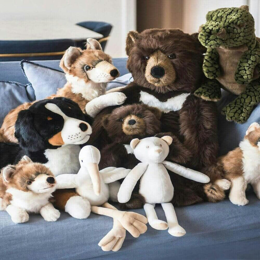 LA PELUCHERIE My Brown Bear Gabin - Large 70cm