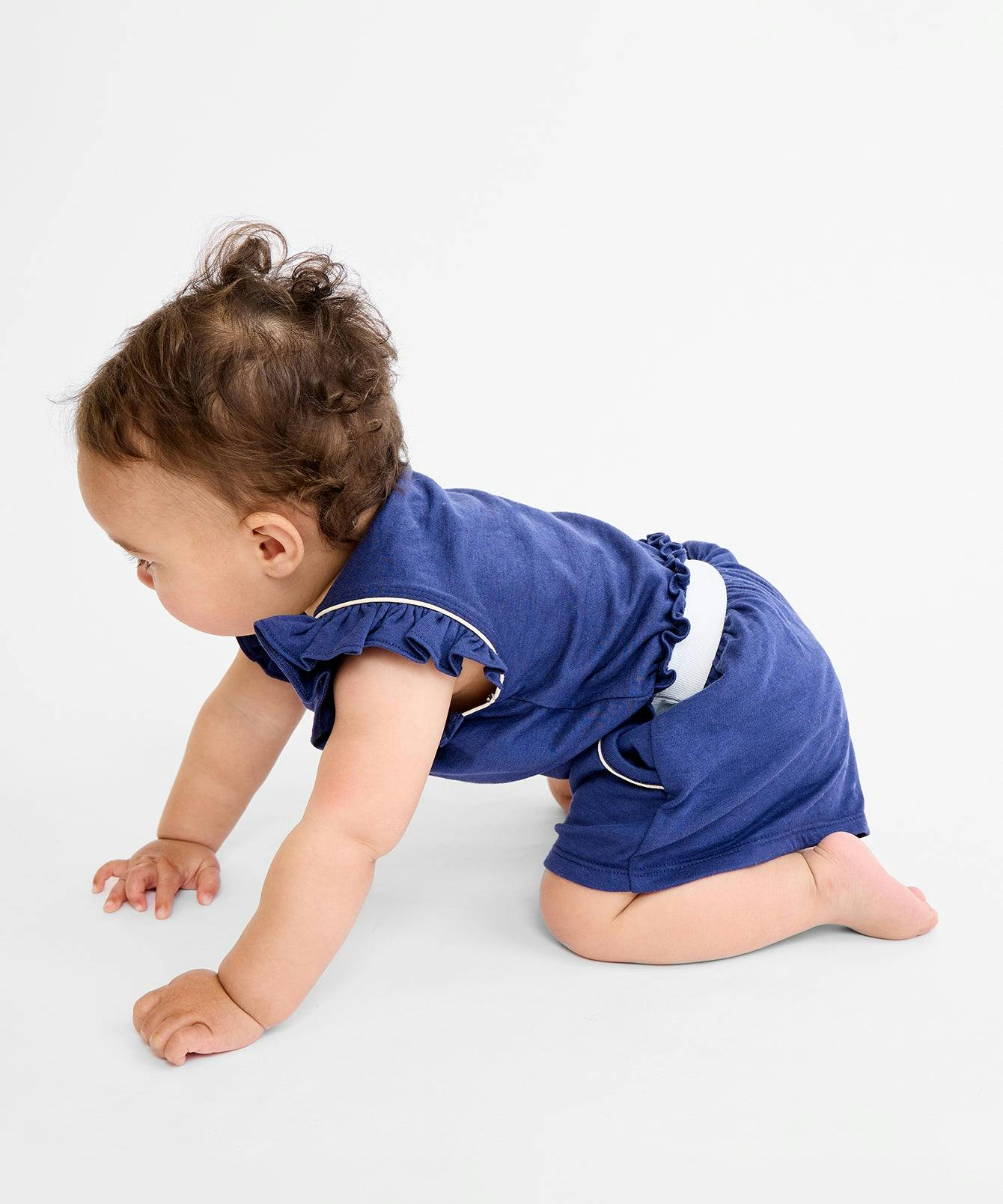 Bea Short Set, Navy