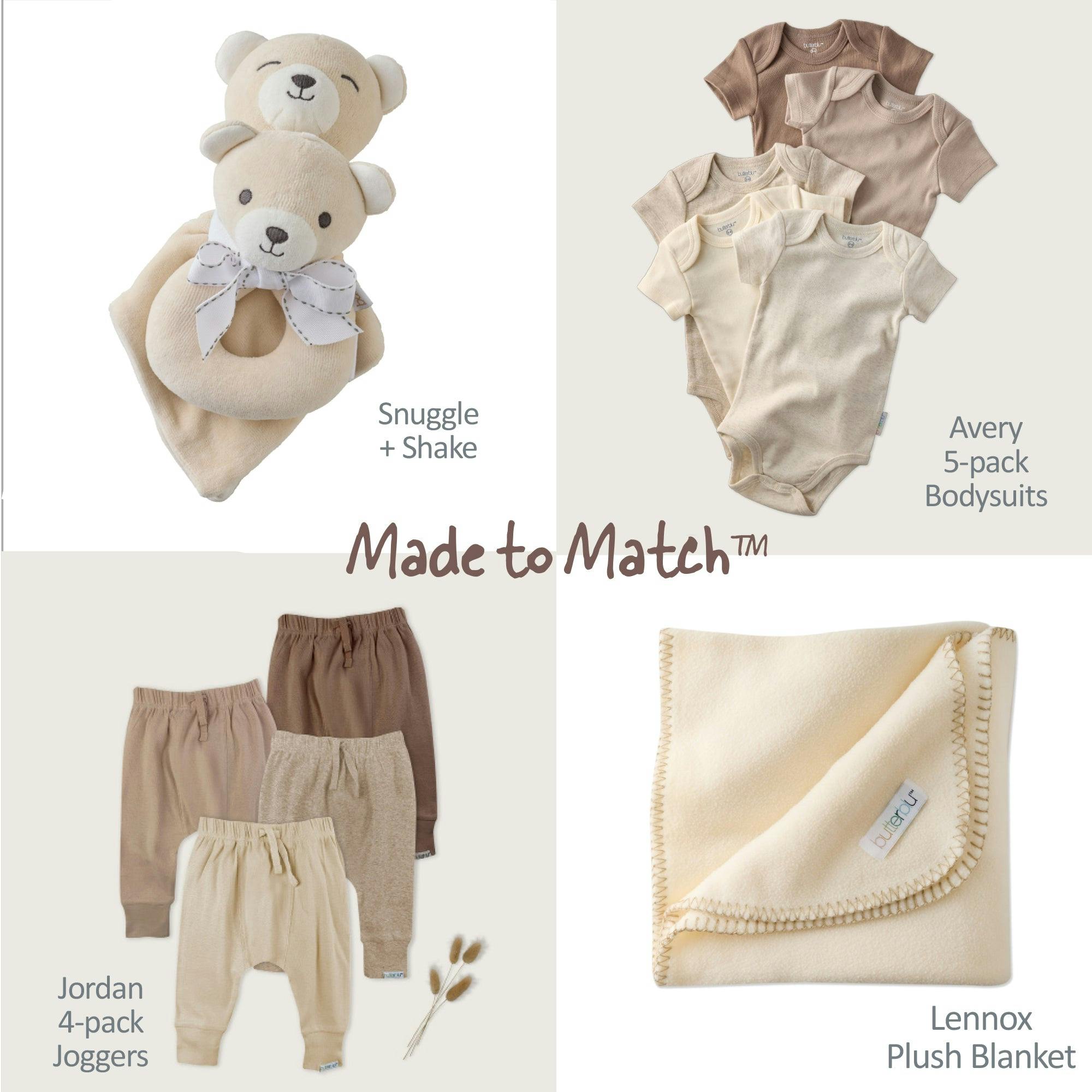 LENNOX Ultra Luxe Plush Baby Blanket