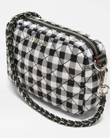 Black/White Gingham Mini Crosby