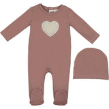 Sherpa Heart Footie