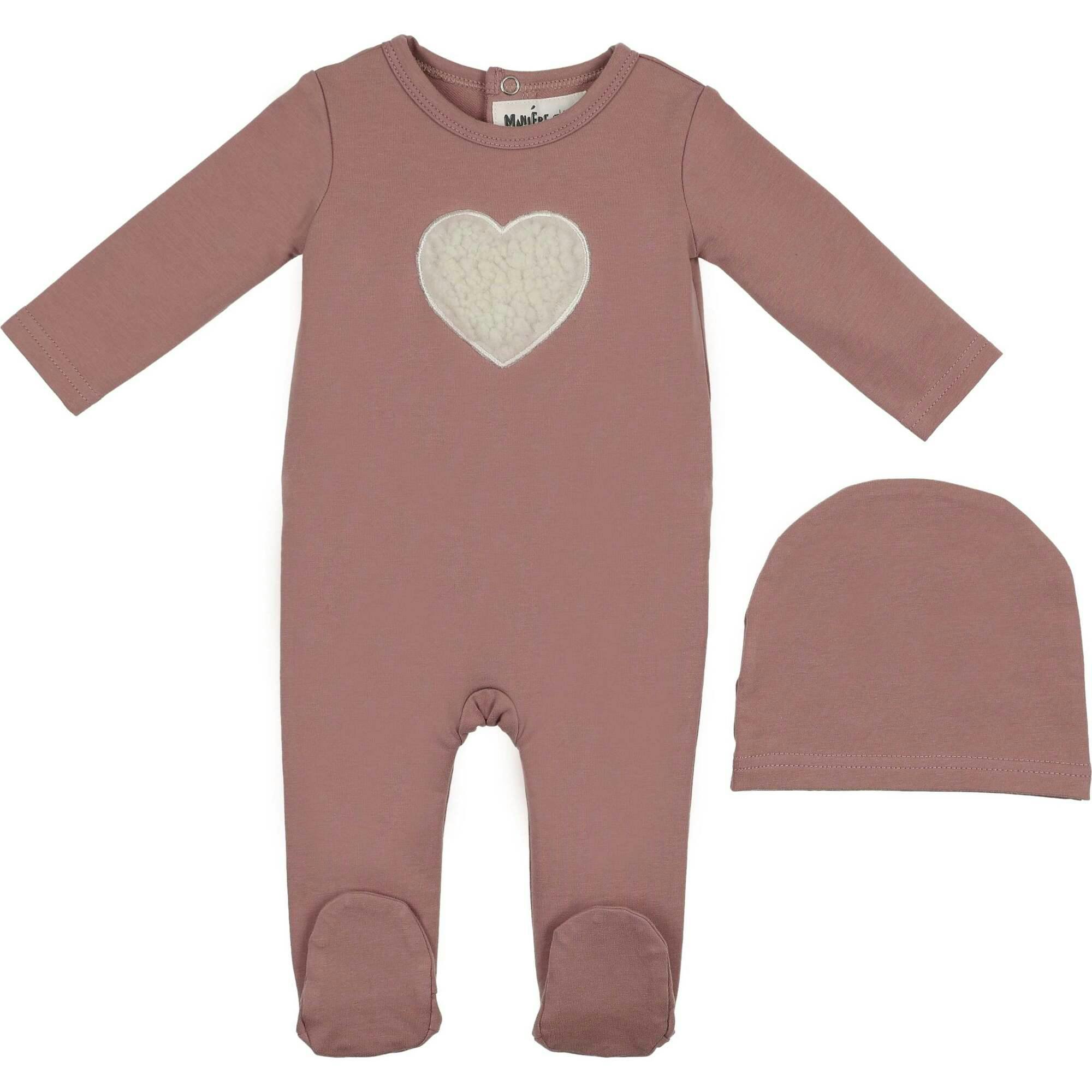 Sherpa Heart Footie