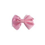 Pink Satin Ribbon Hairbow