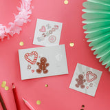 Baking Spirits Bright Cookie Temporary Tattoos