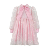 Sequin Party Bow Dress