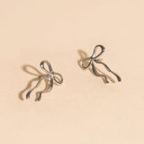 Dainty Bow Stud Earrings