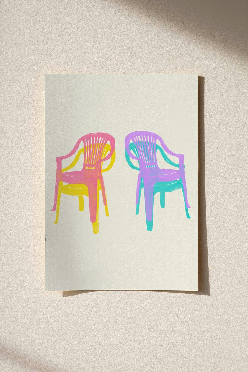 TIERRA CALIENTE CHAIRS POSTER