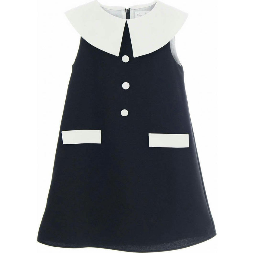 Elara dress (black/ivory)
