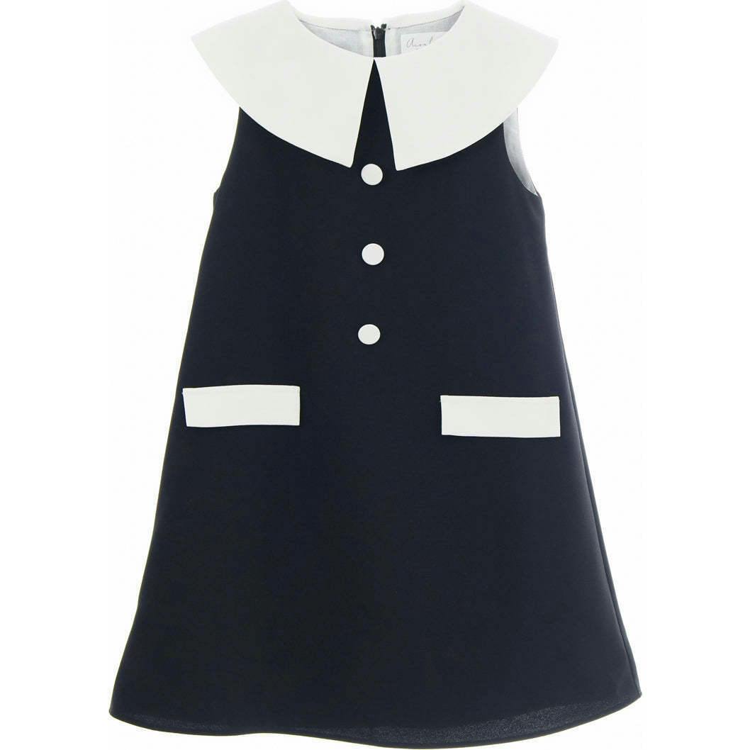 Elara dress (black/ivory)