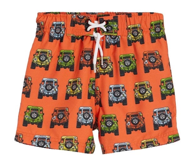 Kids Swim Board Shorts - Jeeps
