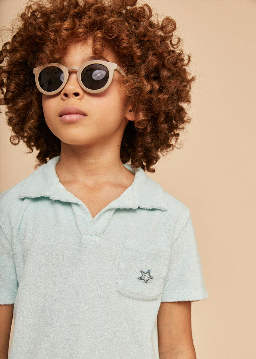 Terry Cotton Polo Shirt