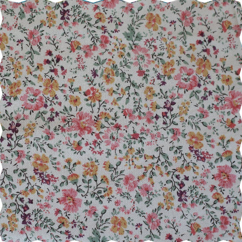 Girls Hannah Dress with Flutter Sleeves | Peach Meadow