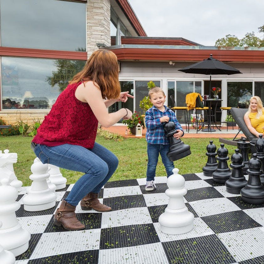 Rolly Chess Pieces, large