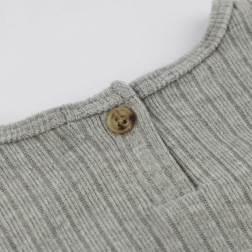 Wide Rib Fuzzy Sweater Knit Brooklyn Boxy