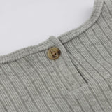 Wide Rib Fuzzy Sweater Knit Brooklyn Boxy