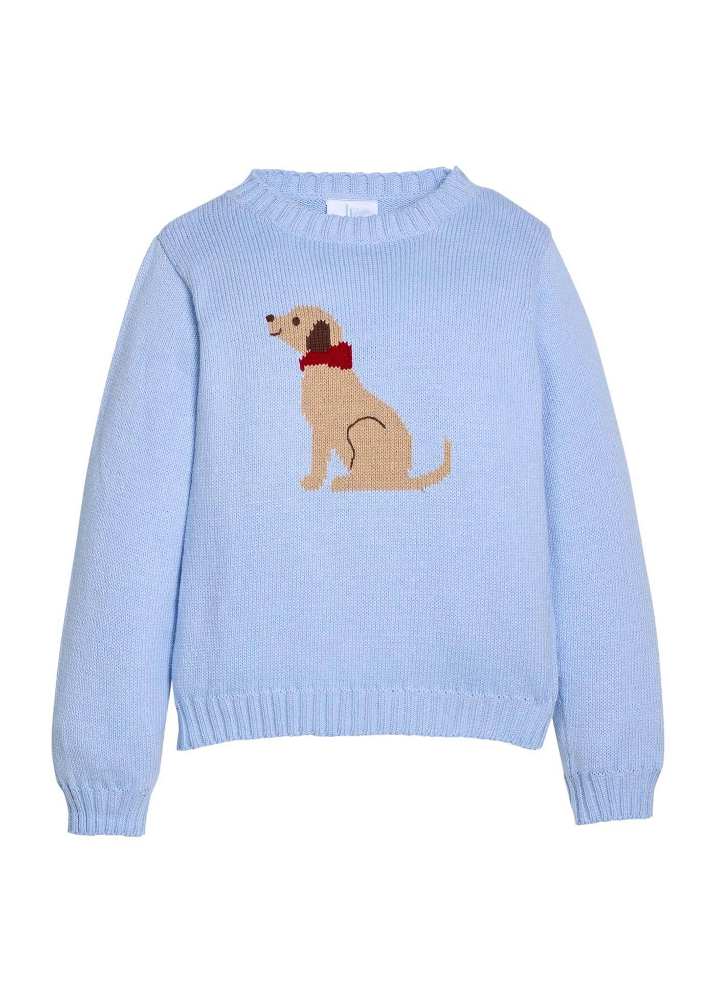 Intarsia Sweater - Seated Lab