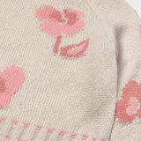 Milk Petal Jaquard Jumper