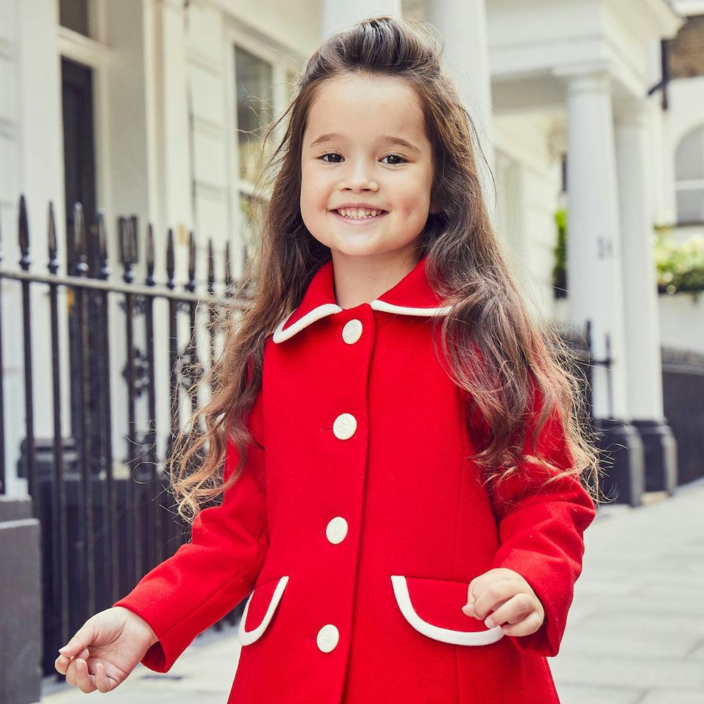 Kensington Coat - Pillar Box Red