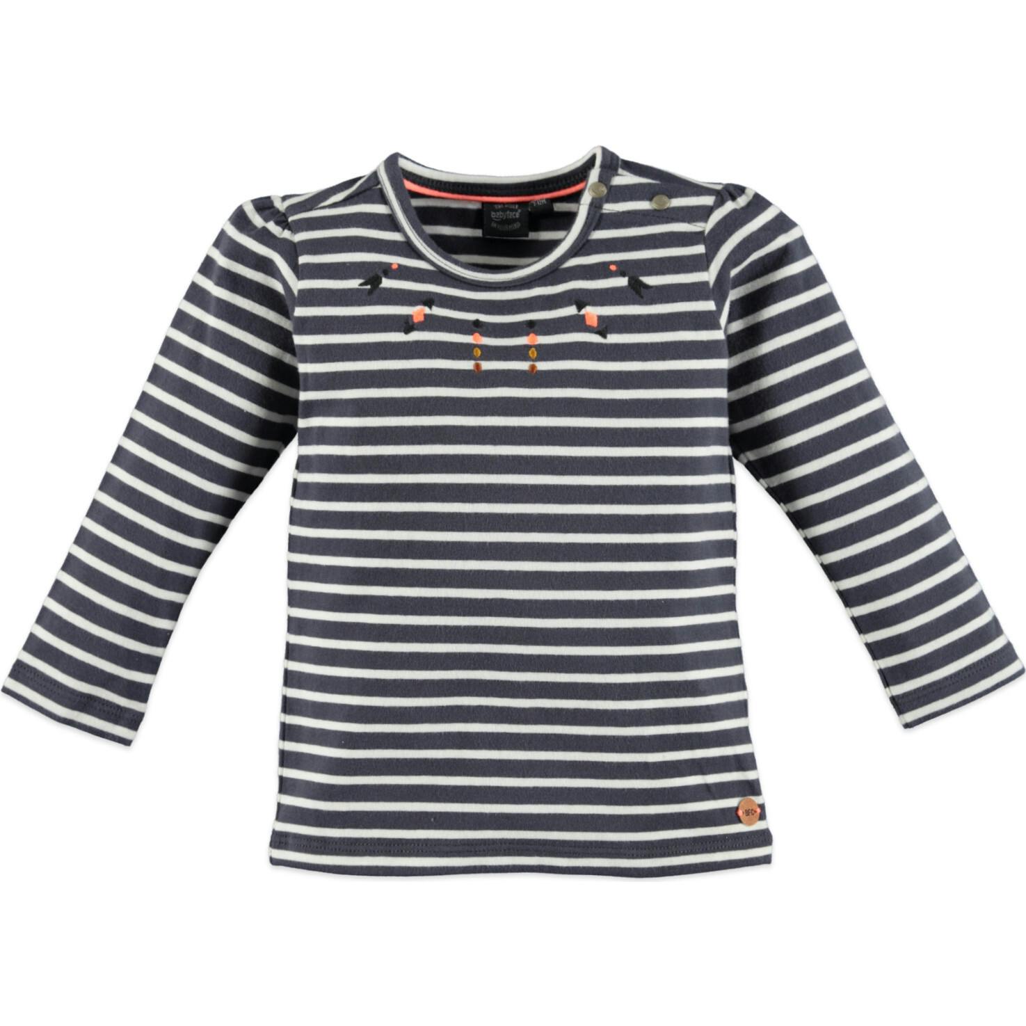 Puff Sleeve Stripes Top
