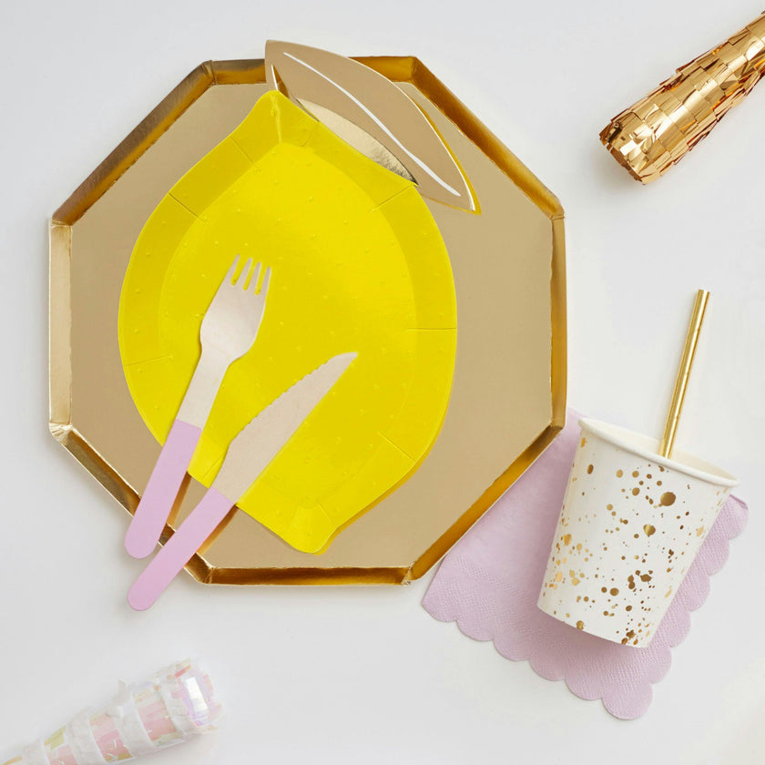 Soft Pink Wooden Cutlery Set