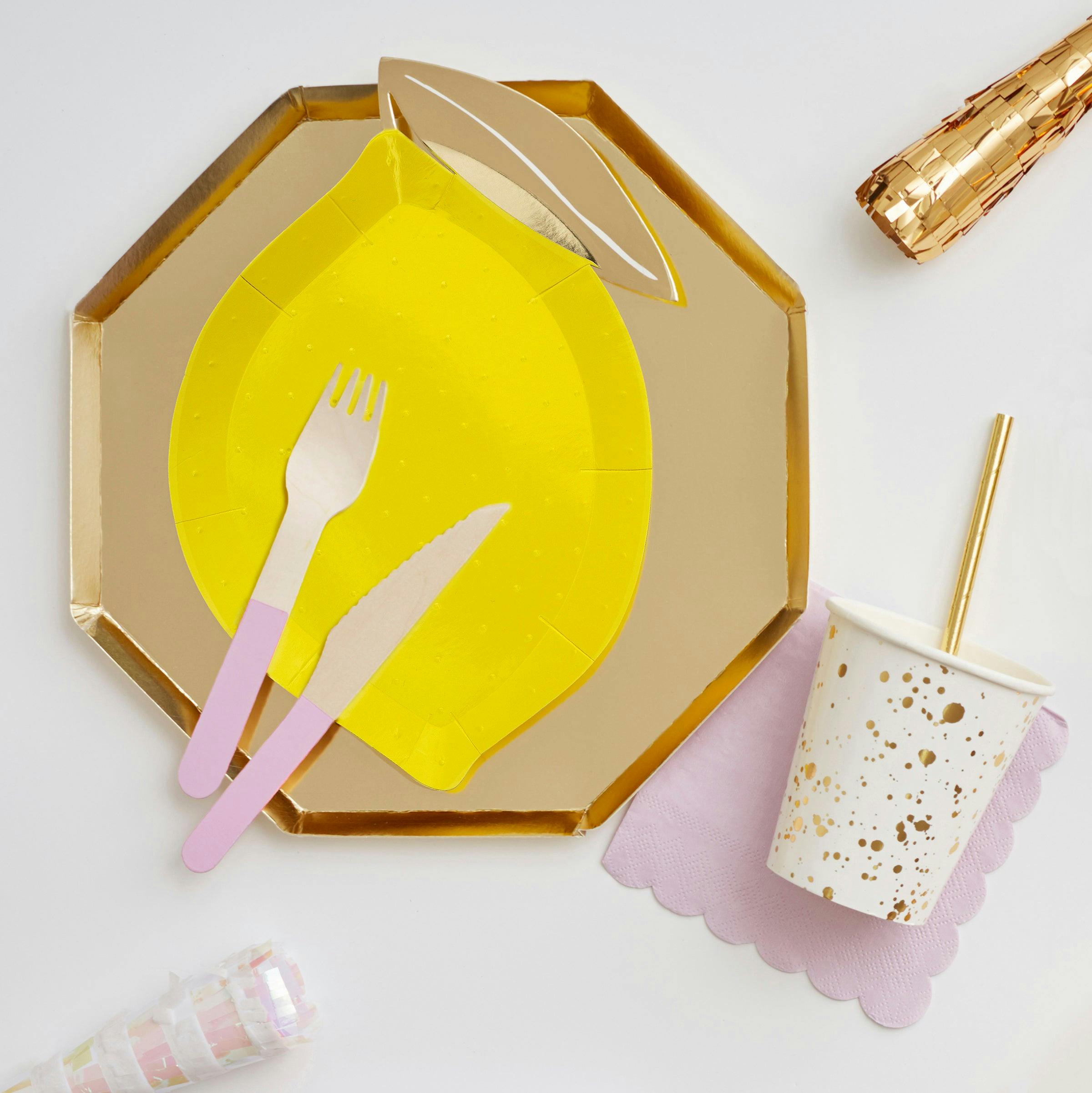 Soft Pink Wooden Cutlery Set