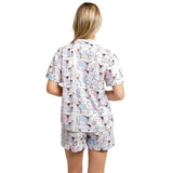Women's Drawbertson Longhorns Short PJ Set