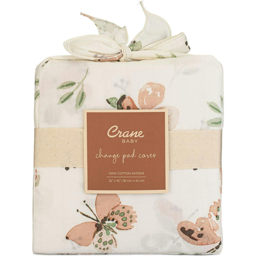 Parker Quilted Change Pad Cover (Butterfly)