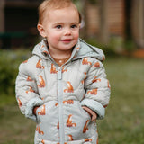Lightweight Down Hooded Jacket