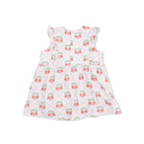 Sweet Strawberries - Ruffle Bodysuit Dress