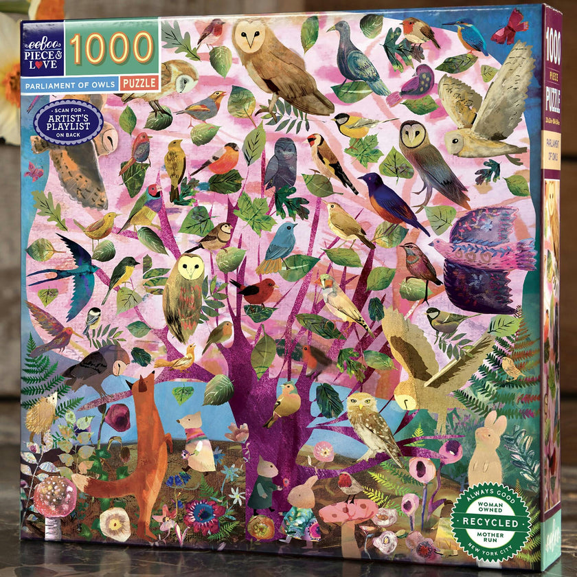 Piece&Love: Parliament of Owls - 1000 pc Puzzle