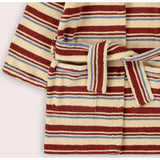 Beach Stripe Towelling Robe., Multi