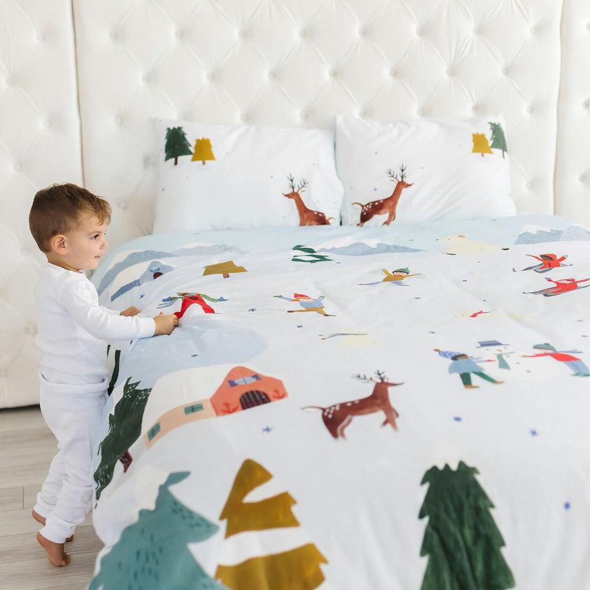 Snowy Day Bedding Set