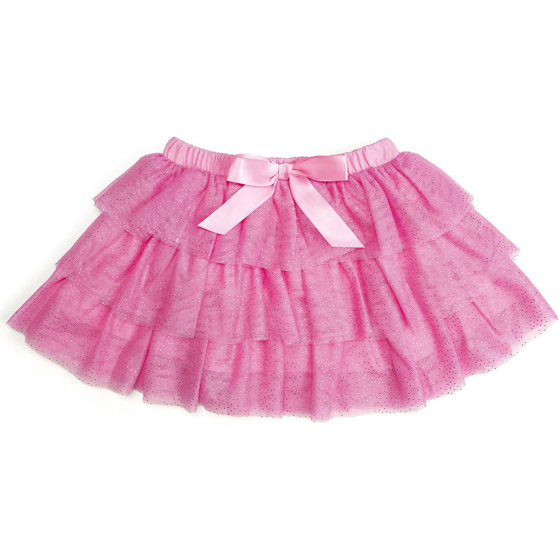 Raspberry Bow Tiered Tutu