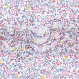 Elizabeth's Garden - 2 Way Ruffle Back Zipper Footie