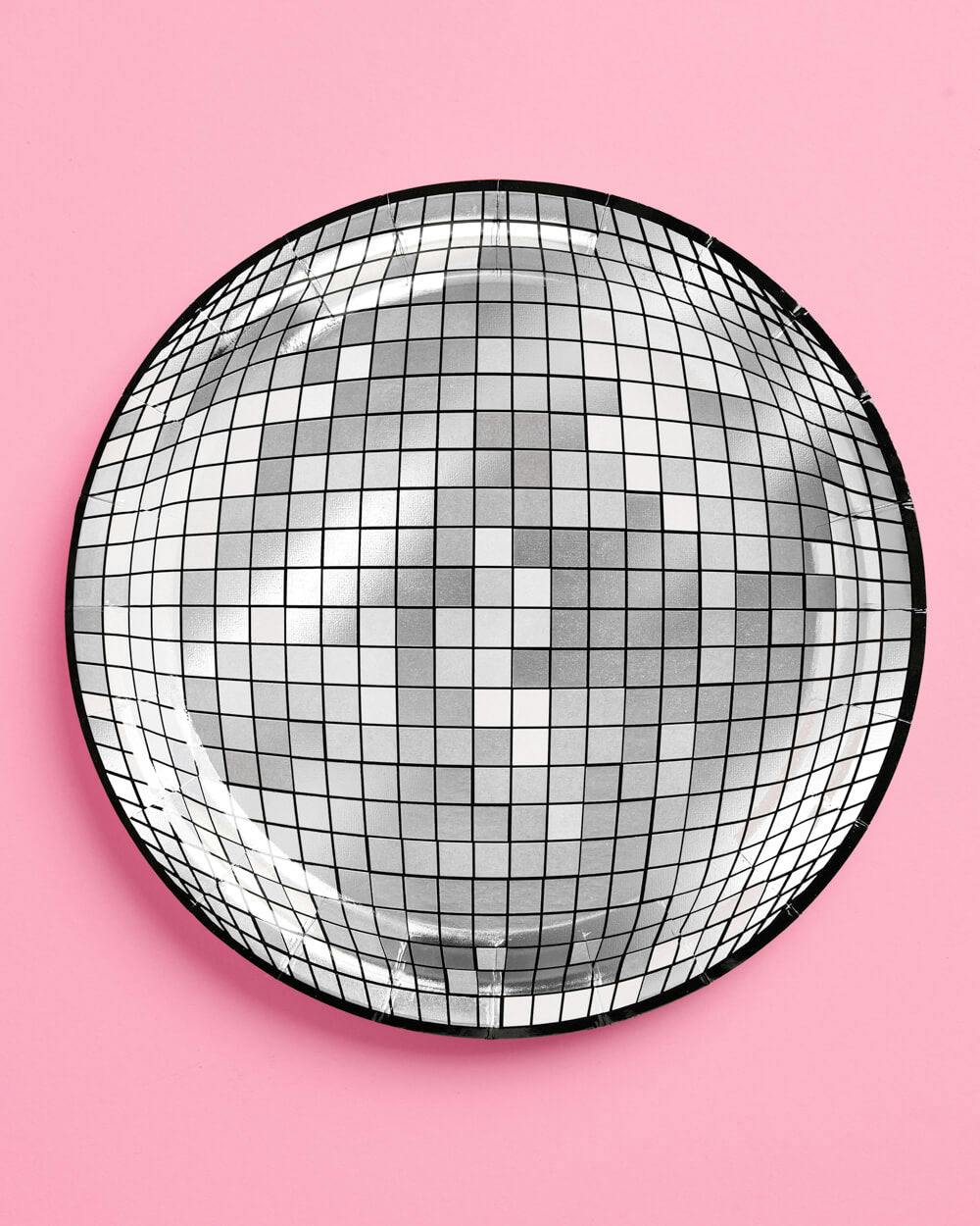 2027 NYE Disco Plates - 10 or 24 paper plates