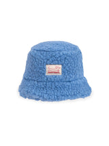 children's merino bucket hat - ice blue