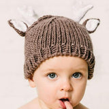 Hartley Deer Tan Knit Hat