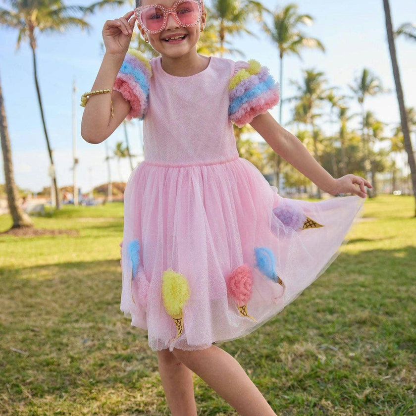 Ice Cream Shimmer Tulle Dress
