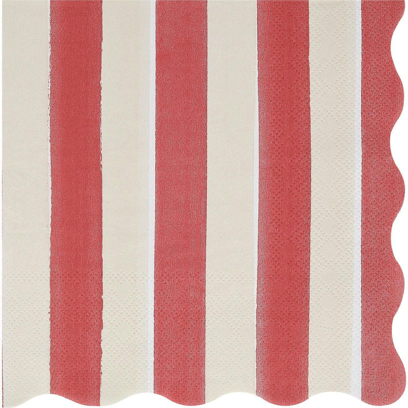 Fall Stripe Large Napkins