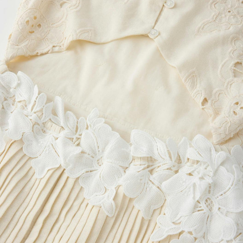 Kaitlyn Embroidered Mini Dress
