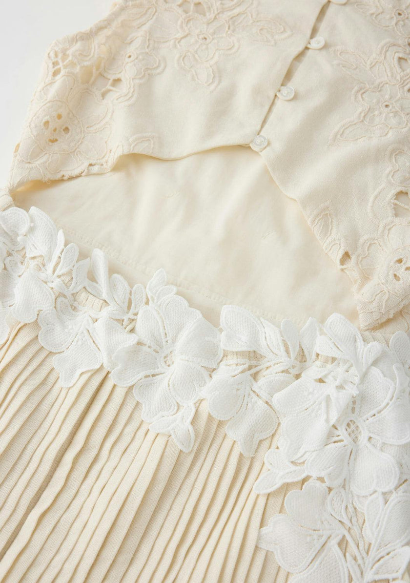 Kaitlyn Embroidered Mini Dress