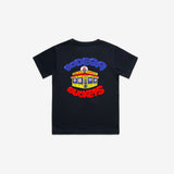 Kids Bodega Buckets Tee Black