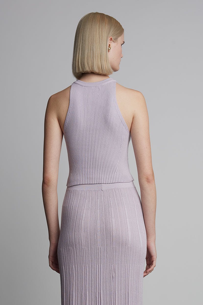 TIA CROP TANK | SOFT LAVENDER | TWO LEFT!