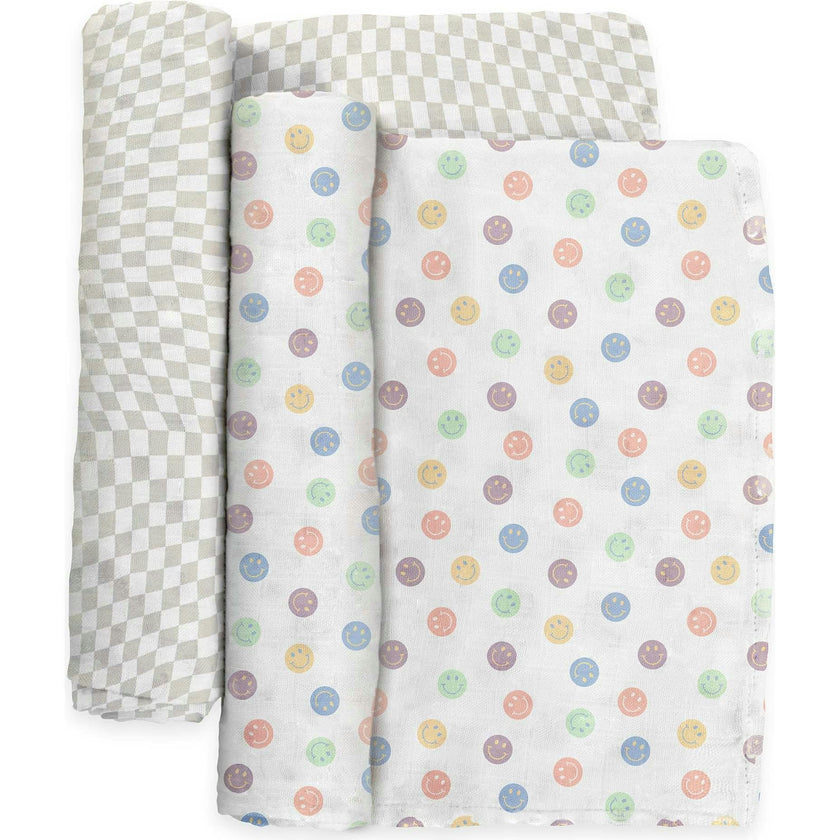 JuJuBe × Studio Oh! Printed Swaddle Blanket Sets