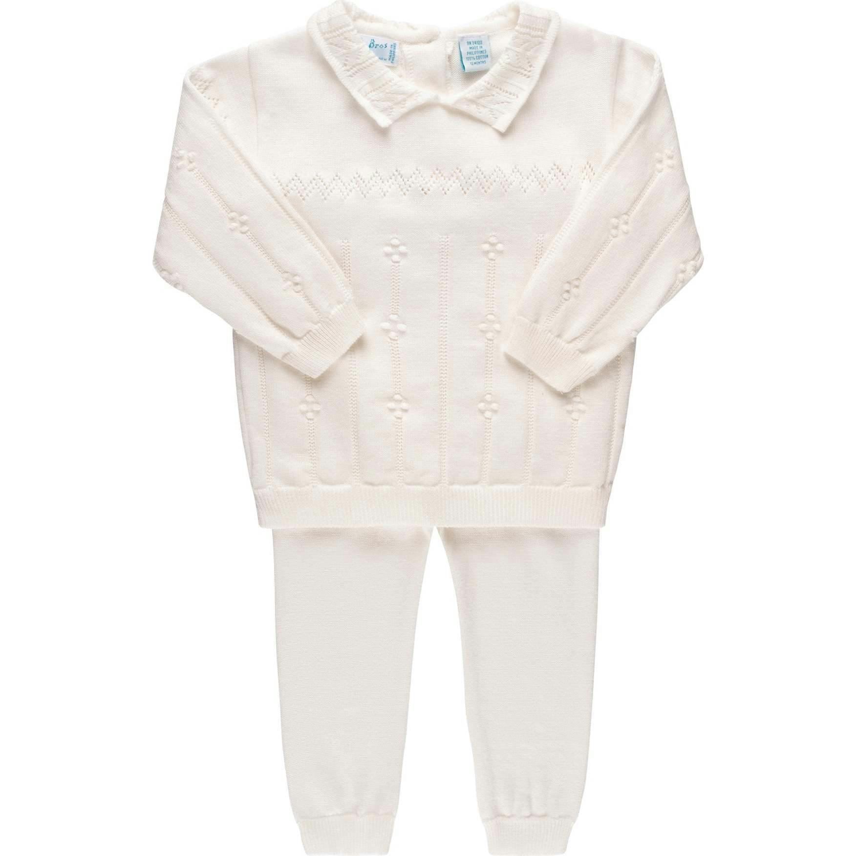 Vintage Knit Set Ivory